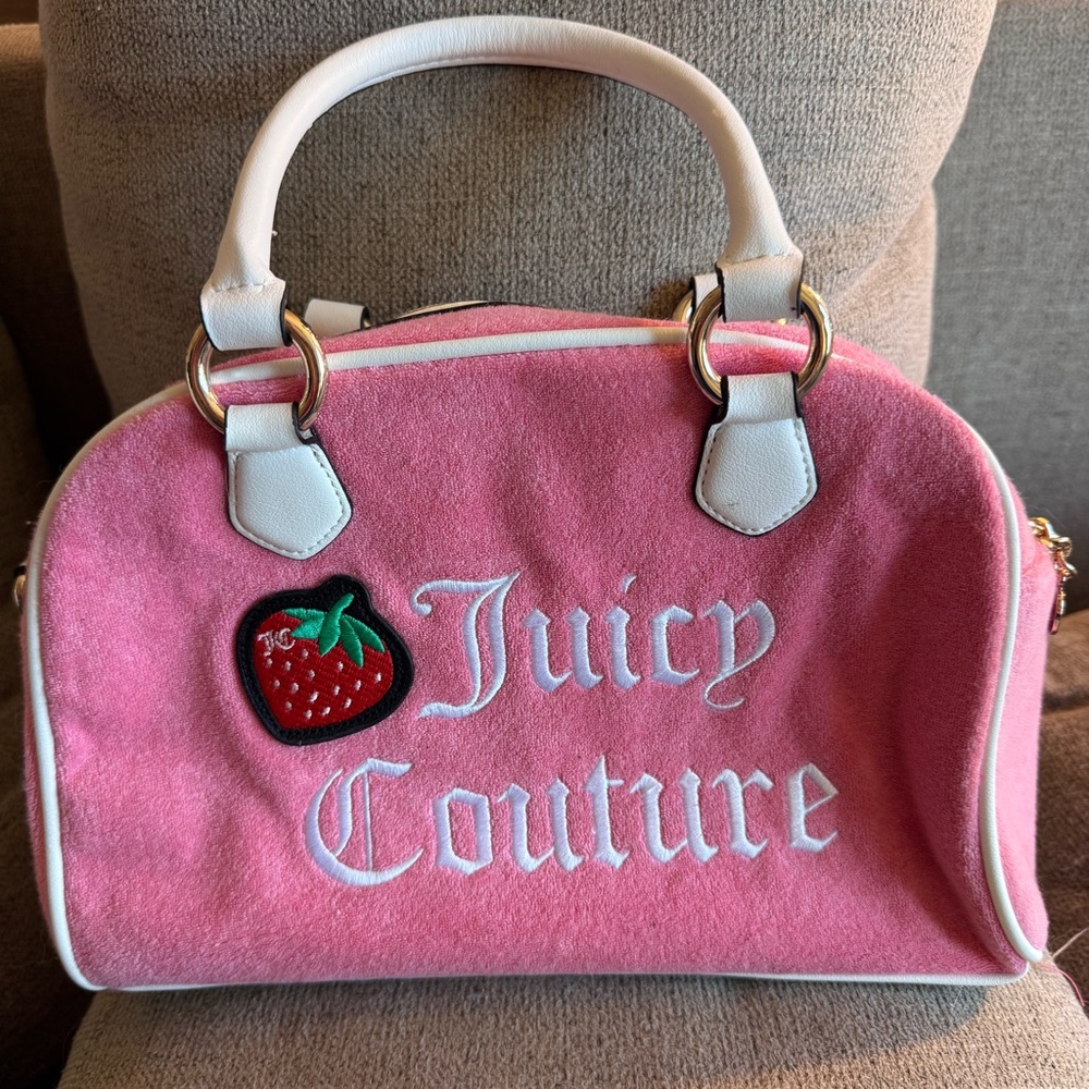 Juicy Couture Strawberry Pink Purse Bag